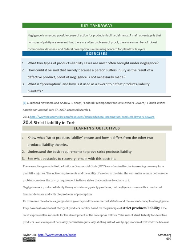 Business Law and the Legal Environment - Page 692